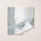 Minimalistisch Zen-interieurontwerp Bad Handdoek (Wasdoekje)