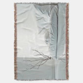 Minimalistisch Zen-interieurontwerp Deken (Voorkant Verticaal)