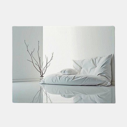Minimalistisch Zen-interieurontwerp Deurmat (Voorkant)