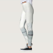 Minimalistisch Zen-interieurontwerp Leggings (Links)