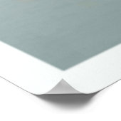 Minimalistisch Zen-interieurontwerp Poster (Hoek)