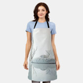 Minimalistisch Zen-interieurontwerp Schort (Gedragen)