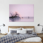 Minimalistisch Zen landschap Canvas Afdruk (Insitu (Slaapkamer))