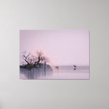 Minimalistisch Zen landschap