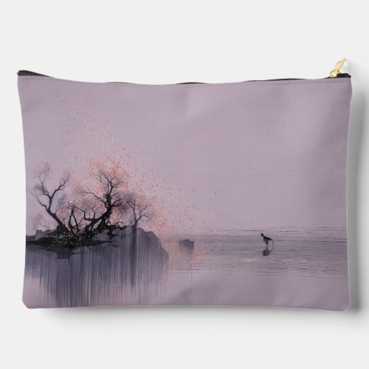 Minimalistisch Zen landschap Etui (Achterkant)