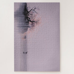 Minimalistisch Zen landschap Legpuzzel