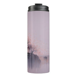 Minimalistisch Zen landschap Thermosbeker