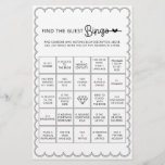 Minimalistisch zoeken naar de game vrijgezellenfee flyer<br><div class="desc">Deze schattige minimalist is ontworpen om te coördineren met ons Collectie Scalloped Border. Hij vindt dat het gastenbingo vrijgezellenfeest een klassiek ontwerp met een unieke draai bevat. De scalloped border is een soort, en zal zeker een kleine retro-voel aan dit spel toevoegen. Als u de aandacht van uw gast met...</div>