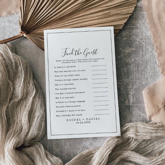 Minimalistisch zoeken naar het gastweddenschap flyer