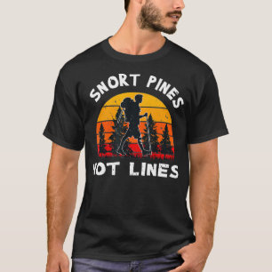 Minimalistisch zonnetodig snuifje t-shirt
