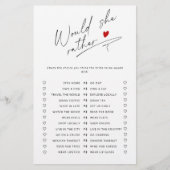 Minimalistisch Zou ze liever vrijgezellenfeest spe (Voorkant)