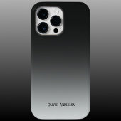 Minimalistisch zwart Case-Mate iPhone case