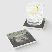 Minimalistisch zwart dennenboom silhouet personali