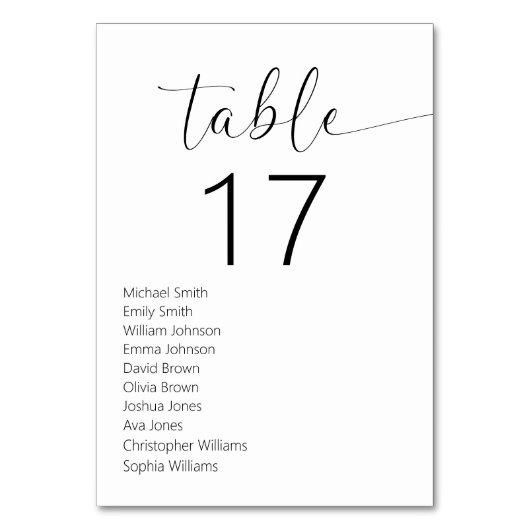 Minimalistisch zwart en wit modern huwelijk kaart (Achterkant)