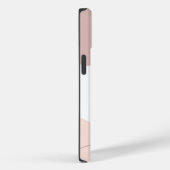 Minimalistisch zwart kat Boho Organic Shapes Monog Case-Mate iPhone Case (Achterkant / Rechts)