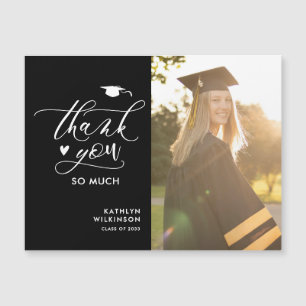 Minimalistisch zwart-Script foto-Afstuderen - Hart