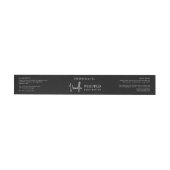 Minimalistisch zwart suiker scrub lotion 4 oz potj (Individueel)