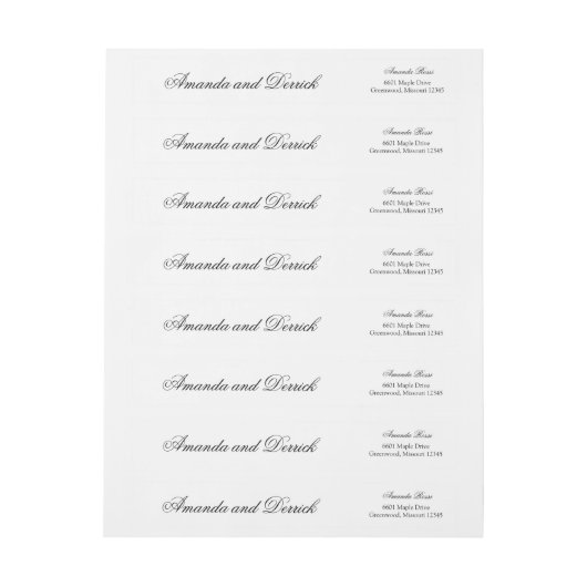 Minimalistisch zwart-wit (Vel)