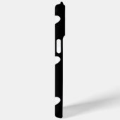 Minimalistisch zwart-wit hartpatroon Case-Mate iPhone case (Achterkant / Rechts)
