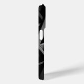 Minimalistisch zwart-wit modern Hoesje-Ma Case-Mate iPhone Case (Achterkant / Rechts)