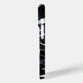 Minimalistisch zwart-wit modern Hoesje-Ma Case-Mate iPhone Case (Achterkant / Links)