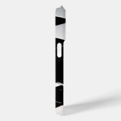 Minimalistisch zwart-wit modern Hoesje-Ma Case-Mate iPhone Case (Achterkant / Rechts)