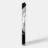Minimalistisch zwart-wit modern Hoesje-Ma Case-Mate iPhone Case (Achterkant / Rechts)