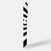 Minimalistisch zwart-wit modern Hoesje-Ma Case-Mate iPhone Case (Achterkant / Rechts)
