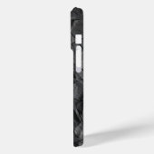 Minimalistisch zwart-wit modern Hoesje-Ma Case-Mate iPhone Case (Achterkant / Links)