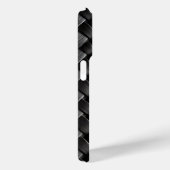 Minimalistisch zwart-wit modern Hoesje-Ma Case-Mate iPhone Case (Achterkant / Rechts)