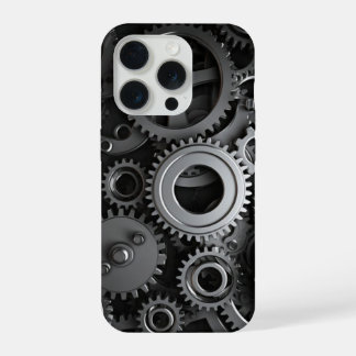 Minimalistisch zwart-wit modern Hoesje-Ma iPhone 15 Pro Case