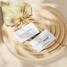 Minimalistisch zwart-wit | Moderne professional