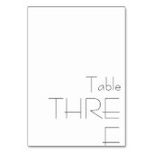 Minimalistisch zwart-wit, terwijl tapijtschelp DRE Kaart (Achterkant)