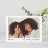 Minimalistisch zwarte Chic-foto, gemaakt van het H (Staand voorkant)