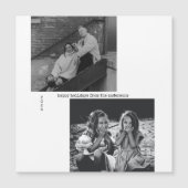 Minimalistisch zwarte witte Typografie (Voorkant)