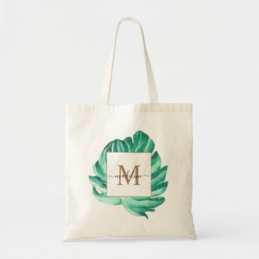 Minimalistisch Zwitsers monogram-teken op kaasverl Tote Bag (Voorkant)