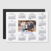 Minimalistische 2025 Kalender Moderne Familiefoto (Voorkant / Achterkant)