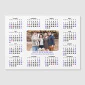 Minimalistische 2025 Kalender Moderne Familiefoto (Voorkant)