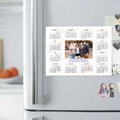Minimalistische 2025 Kalender Moderne Familiefoto