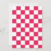 Minimalistische 29e Verjaardag Uitnodiging Modern  (Achterkant)