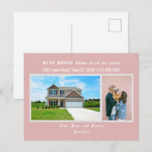 Minimalistische 2 foto's die we hebben verplaatst  briefkaart (Voorkant / Achterkant)