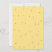 Minimalistische 2e verjaardag uitnodiging met ball (Achterkant)