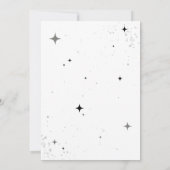 Minimalistische 30e verjaardag look whos dertig fo kaart (Achterkant)