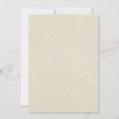 Minimalistische 50ste huwelijksverjaardag kaart (Achterkant)
