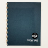Minimalistische aangepaste bedrijfs-Logo en titelp Planner (Voorkant)