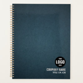 Minimalistische aangepaste bedrijfs-Logo en titelp Planner