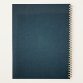 Minimalistische aangepaste bedrijfs-Logo en titelp Planner (Achterkant)