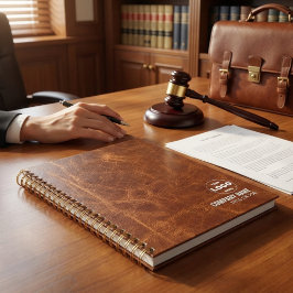 Minimalistische aangepaste bedrijfs-Logo en titelp Planner