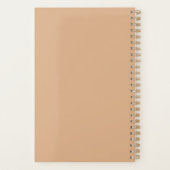 Minimalistische Aangepaste Docenten Planner | Eleg (Achterkant)