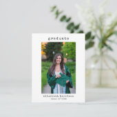 Minimalistische aangepaste foto | Aankondiging Afs (Staand voorkant)